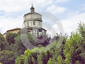 Church of Santa Maria al Monte dei Cappuccini in Turin Italy