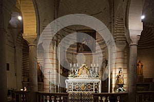 The church of Santa Maria Antica interior