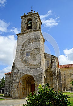 Church of Santa Maria in Caldas de Reis, Spain.
