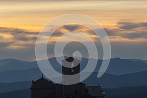 Church of Santa Maria de la Asuncion de Aguas Vivas Hervas, Caceres photo