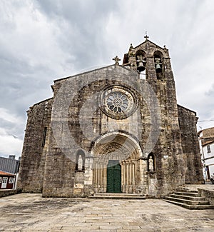 Church of Santa Maria del Azogue at Plaza de Andrade in Betanzos, Galicia, Spain