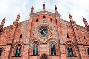 Church of Santa Maria del Carmine in Pavia, Italy