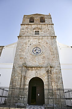 Church of Santa Maria del Castillo in Olivenza town photo