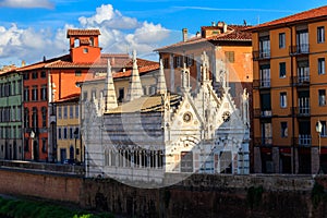 Church of Santa Maria della Spina in Pisa, Italy