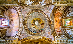 Church of Santa Maria della Vittoria in Rome, Italy.