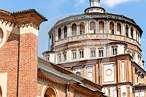 Church Santa Maria delle Grazie in Milan, Italy