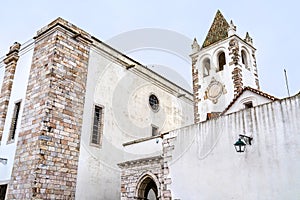 Church of Santa Maria at the Estremoz Castle in Portugal