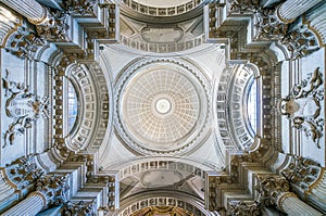 Church of Santa Maria in Portico in Campitelli in Rome, Italy.