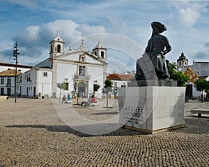 Church of Santa Maria. Praca Infante Dom Henrique square. Lagos,