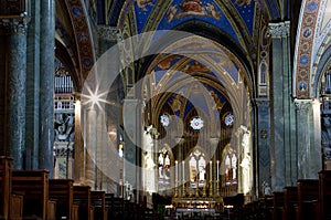 Church Santa Maria sopra Minerva in Rome photo