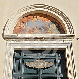 Church of Santa Maria Sopra Minerva Rome photo