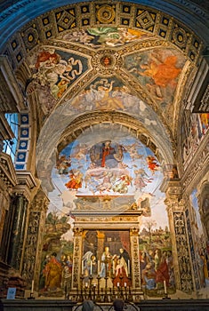 Church of Santa Maria sopra Minerva in Rome, Italy. photo