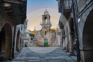 Church of Santa MarÃÂ­a Magdalena, Ribadavia, Orense, Spain. photo