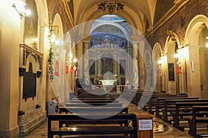 Church of Santa Pudenziana in Rome, Italy