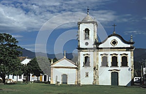 The church of Santa Rita in Paraty, State of Rio de Janeiro, Bra