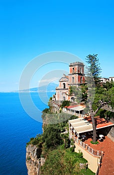 Church Santissima Annunziata, Vico Equense, Peninsula of Sorrento, Campania, Italy