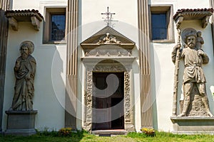 Church of Santissimo Corpo di Cristo at Castiglione Olona, Italy photo