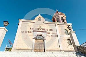 The church of Santo Cristo del Ojo de Agua in Saltillo, Mexico