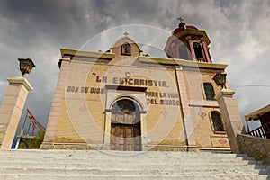 The church of Santo Cristo del Ojo de Agua in Saltillo, Mexico