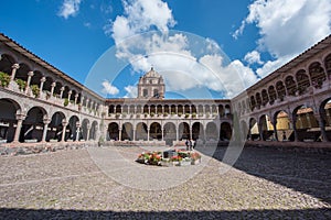 Church of Santo Domingo, Coricancha,Cusco, Peru,Build on ruins of Incan Temple.