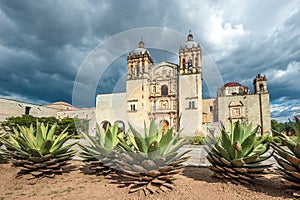 Church of Santo Domingo de Guzman in Oaxaca, Mexico photo