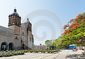 Church of Santo Domingo de Guzman in Oaxaca, Mexico