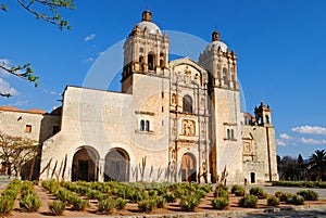 Church of Santo Domingo de Guzman in Oaxaca, Mexico photo