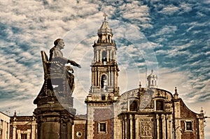 Church of Santo Domingo in Mexico city photo