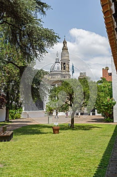 The church of Santo Domingo seen from the historic house of Tucuman