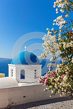 Church on Santorini island, Oia