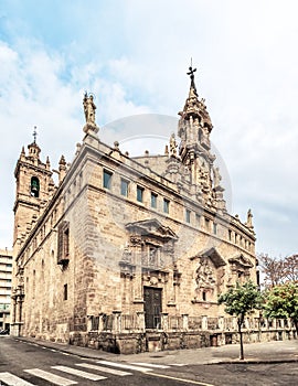 Church of Santos Juanes. Valencia, Spain