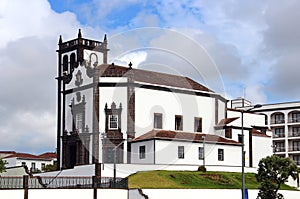 Church of Sao Pedro, Ponta Delgada, Azores, Portugal photo