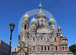 Church Savior Blood Christ St. Petersburg Russia