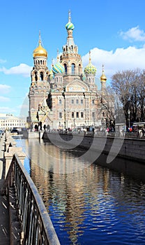 Church of the Savior on Blood in St. Petersburg, Russia