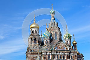 Church of the Savior on Blood at St Petersburg, Russia