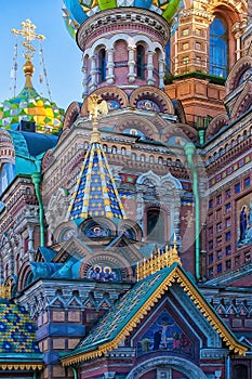 Church of Savior on the Spilled Blood - 1880s church with vibrant lavish design - Saint Petersburg - Russia