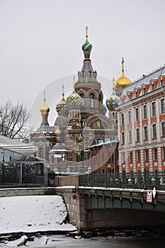 Church of the Saviour on Spilled Blood. Saint Petersburg. Russia.