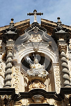 Church sculpture, Priego de Cordoba. photo