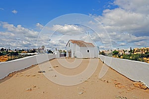 Church Senhora Nossa in Armacao de Pera Algarve Portugal