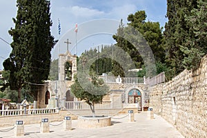 Church of the Sepulchre of Saint Mary also Tomb of the Virgin in Kidron Valley at the foot of Mount of Olives in