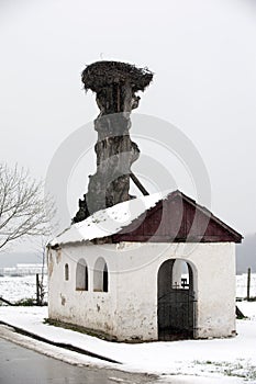 Church of Serbian orthodox monastery