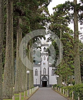 Church in Sete Cidades (Azores) photo