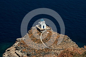 The Church of the Seven Martyrs on Sifnos Cyclades