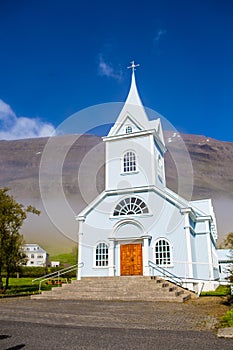 Church in Seydisfjordur, Iceland