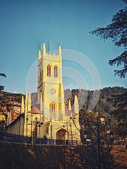 Church at Shimla Mall Road