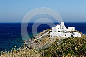 Church on Sifnos island