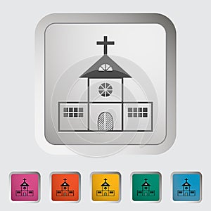 Church single icon.