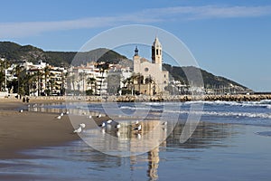 Church in Sitges photo