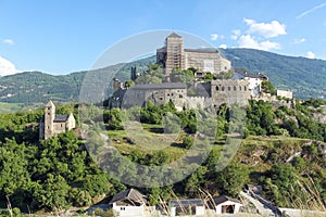 Church situated in Sion, Switzerland.