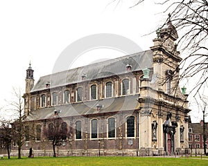 The church of the small Beguine convent Notre-Dame ter Hoyen Ghent Belgium.